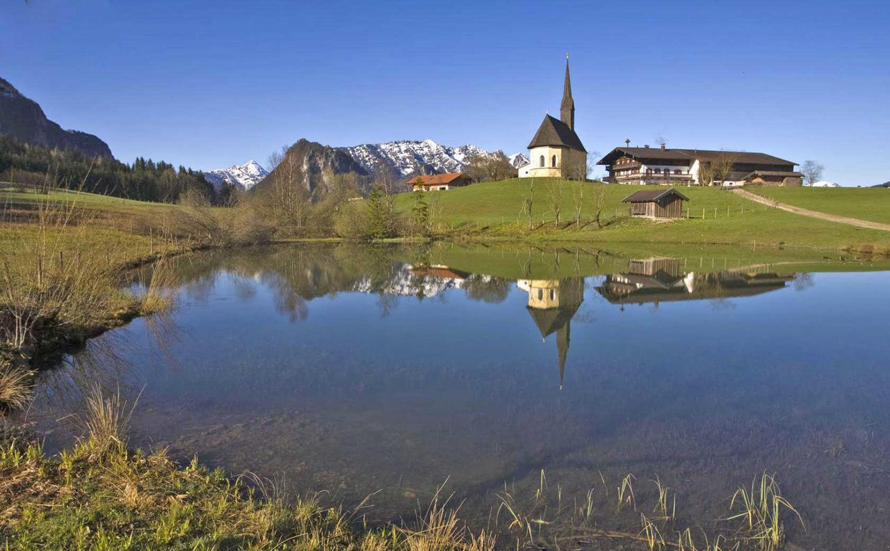 Ferienwohnungen Mit Bergblick Инцелль Экстерьер фото